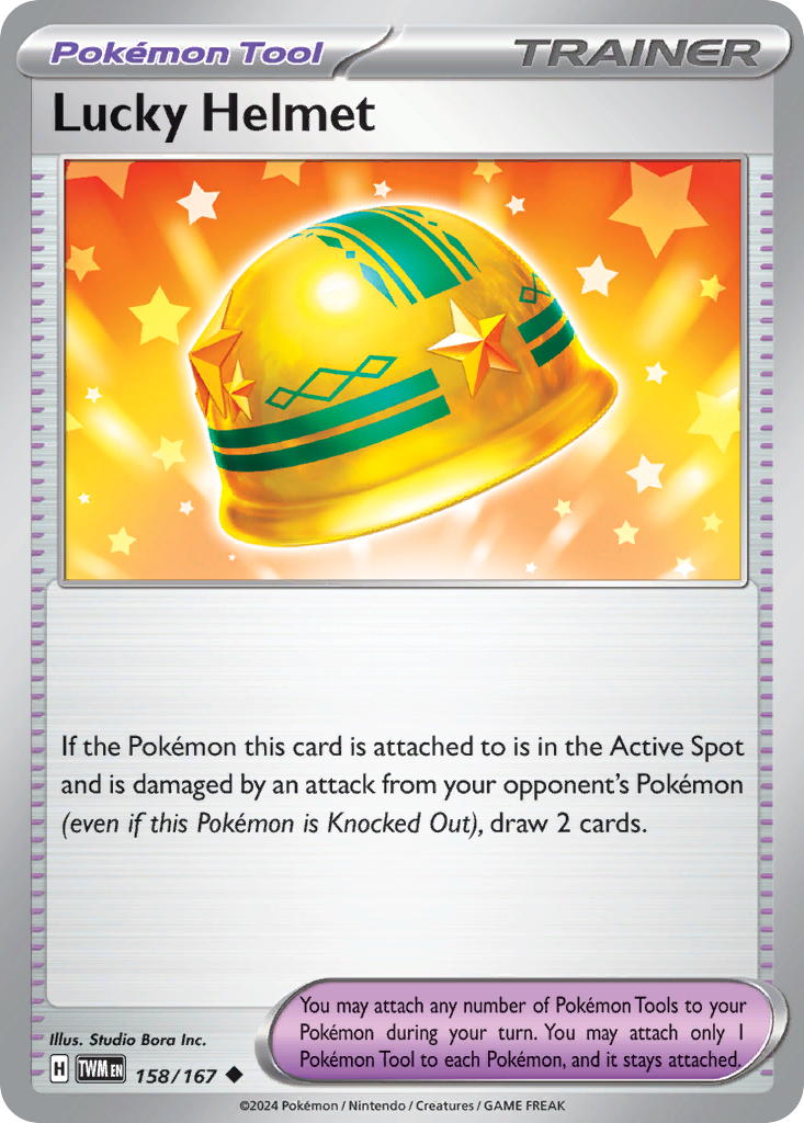 158/167 [TWM] Lucky Helmet - Uncommon
