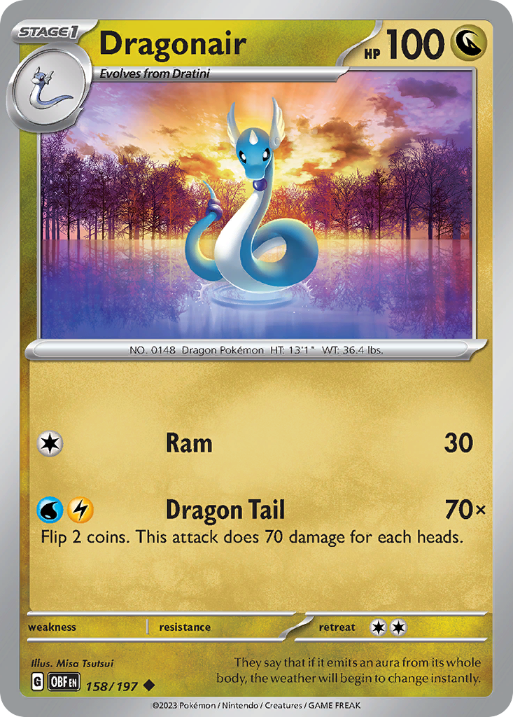 158/197 [SV3] Dragonair - Uncommon