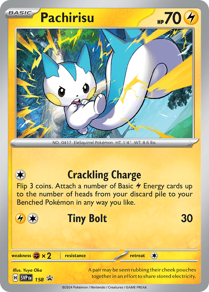 158/215 [PR-SV] Pachirisu - Promo