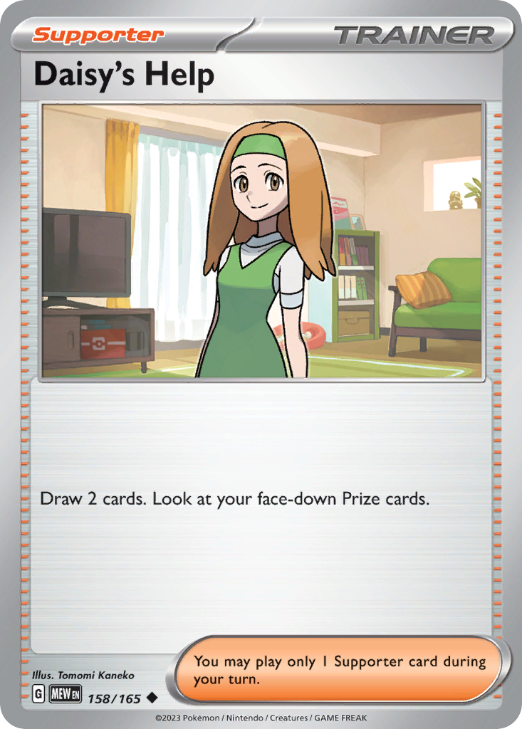 158/165 [SV3PT5] Daisy's Help - Uncommon