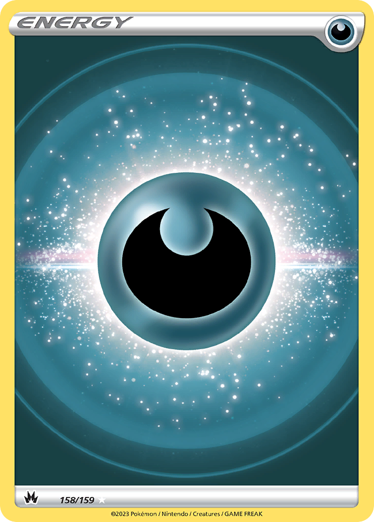 158/159 [CRZ] Darkness Energy - Rare Ultra