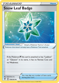 159/203 [EVS] Snow Leaf Badge - Uncommon