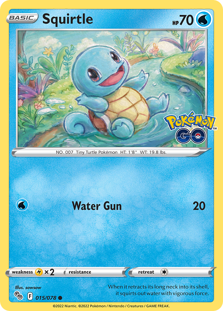 15/78 [PGO] Squirtle - Common