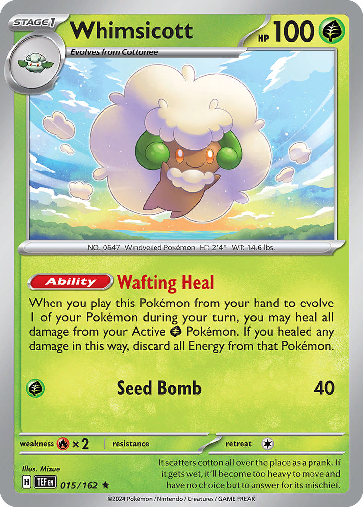 15/162 [TEF] Whimsicott - Rare