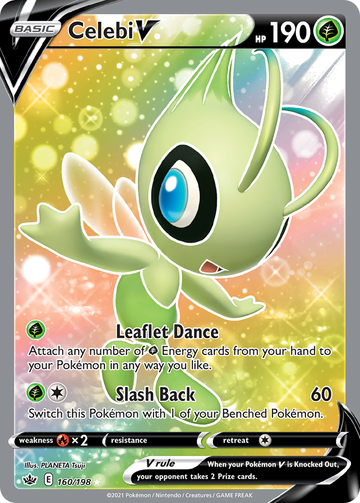 160/198 [CRE] Celebi V - Rare Ultra