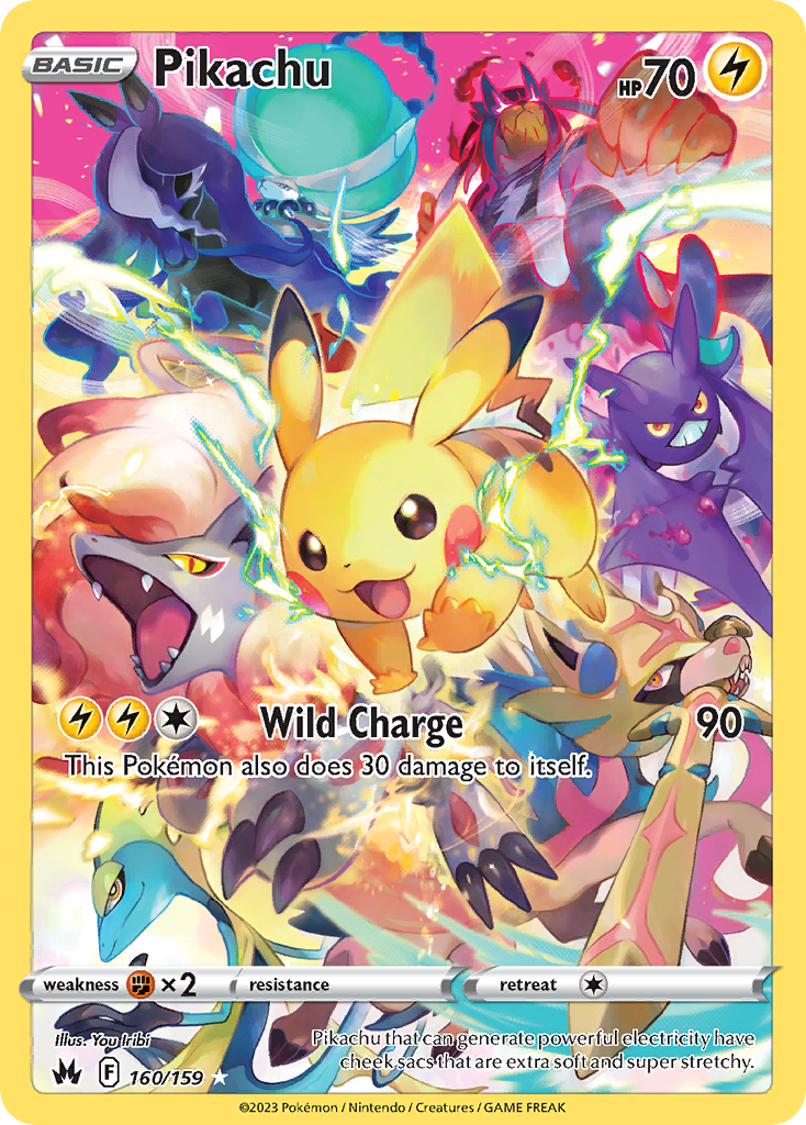 160/159 [CRZ] Pikachu - Rare Secret