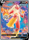 161/198 [CRE] Blaziken V - Rare Ultra