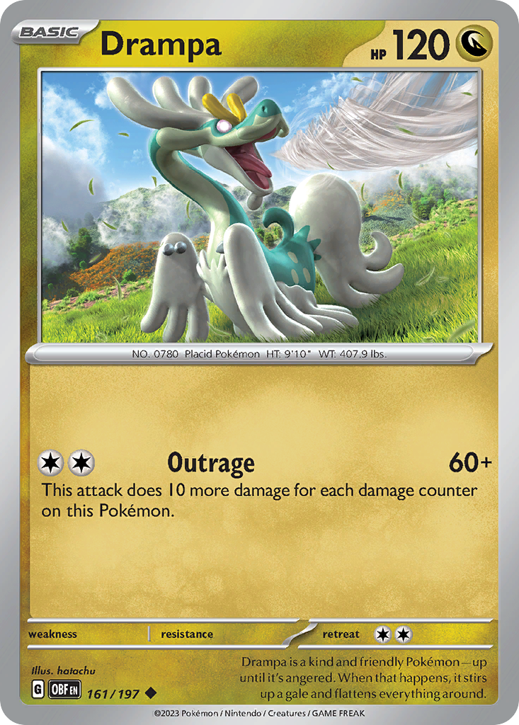 161/197 [SV3] Drampa - Uncommon