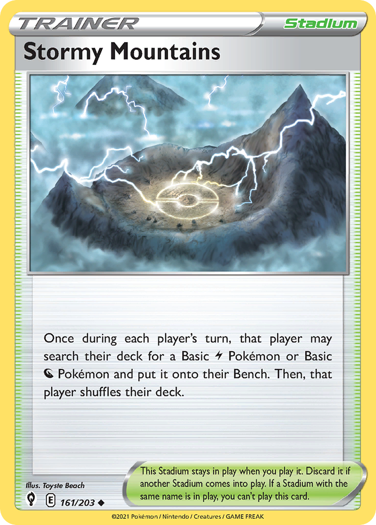 161/203 [EVS] Stormy Mountains - Uncommon