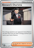 161/165 [SV3PT5] Giovanni's Charisma - Uncommon