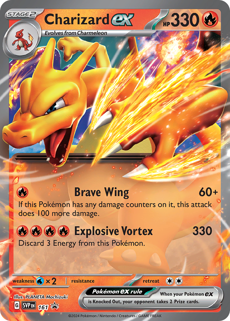 161/215 [PR-SV] Charizard ex - Promo