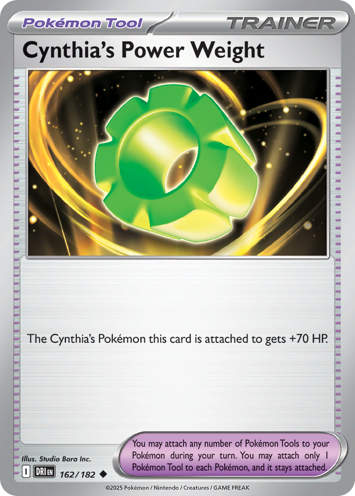 162/182 [DRI] Cynthia's Power Weight - Uncommon