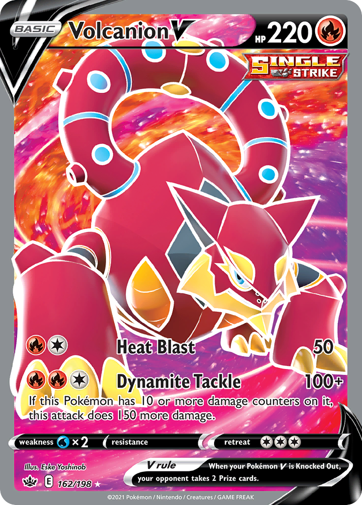 162/198 [CRE] Volcanion V - Rare Ultra