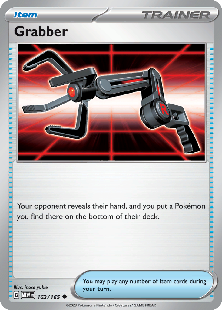 162/165 [SV3PT5] Grabber - Uncommon