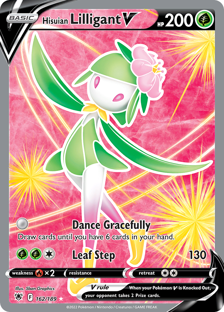 162/189 [ASR] Hisuian Lilligant V - Rare Ultra