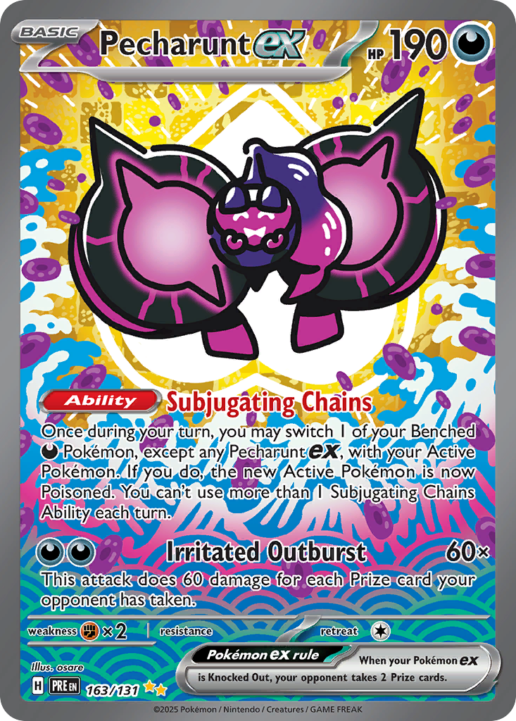 163/131 [PRE] Pecharunt ex - Special Illustration Rare