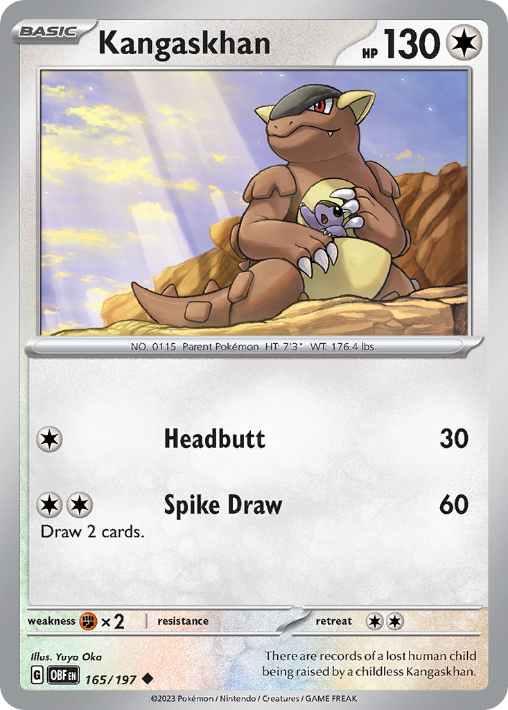 165/197 [SV3] Kangaskhan - Uncommon