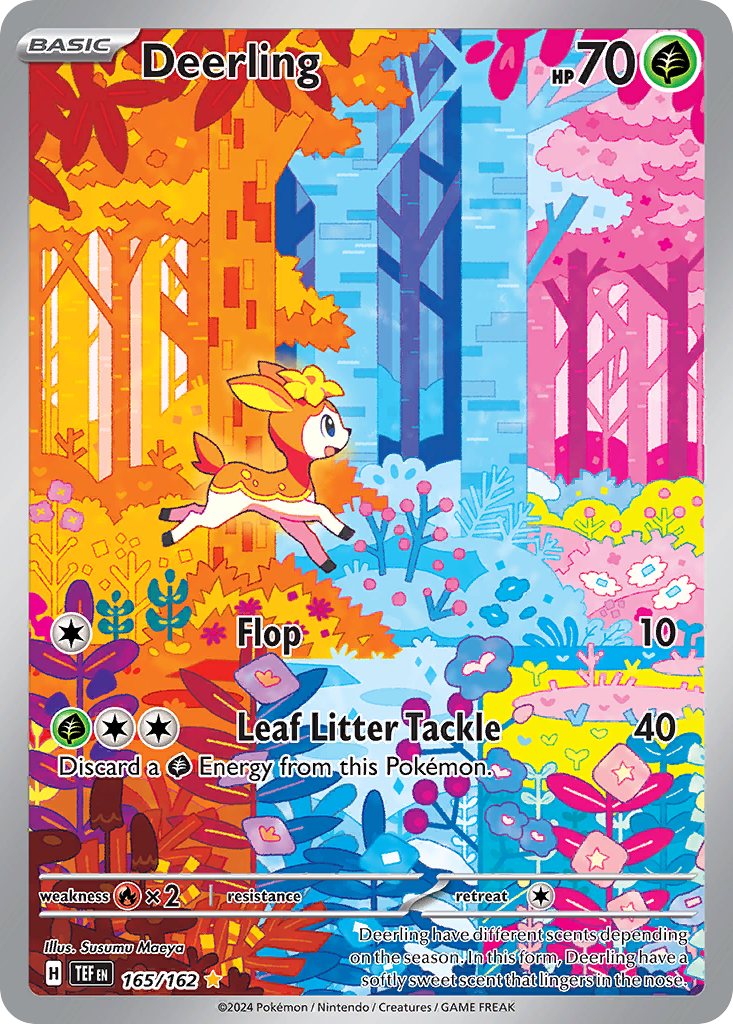 165/162 [TEF] Deerling - Illustration Rare