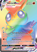 165/163 [BST] Victini VMAX - Rare Rainbow