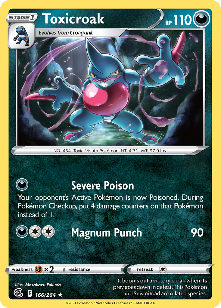 166/264 [FST] Toxicroak - Rare