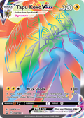 166/163 [BST] Tapu Koko VMAX - Rare Rainbow