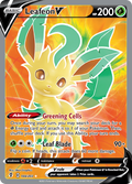 166/203 [EVS] Leafeon V - Rare Ultra