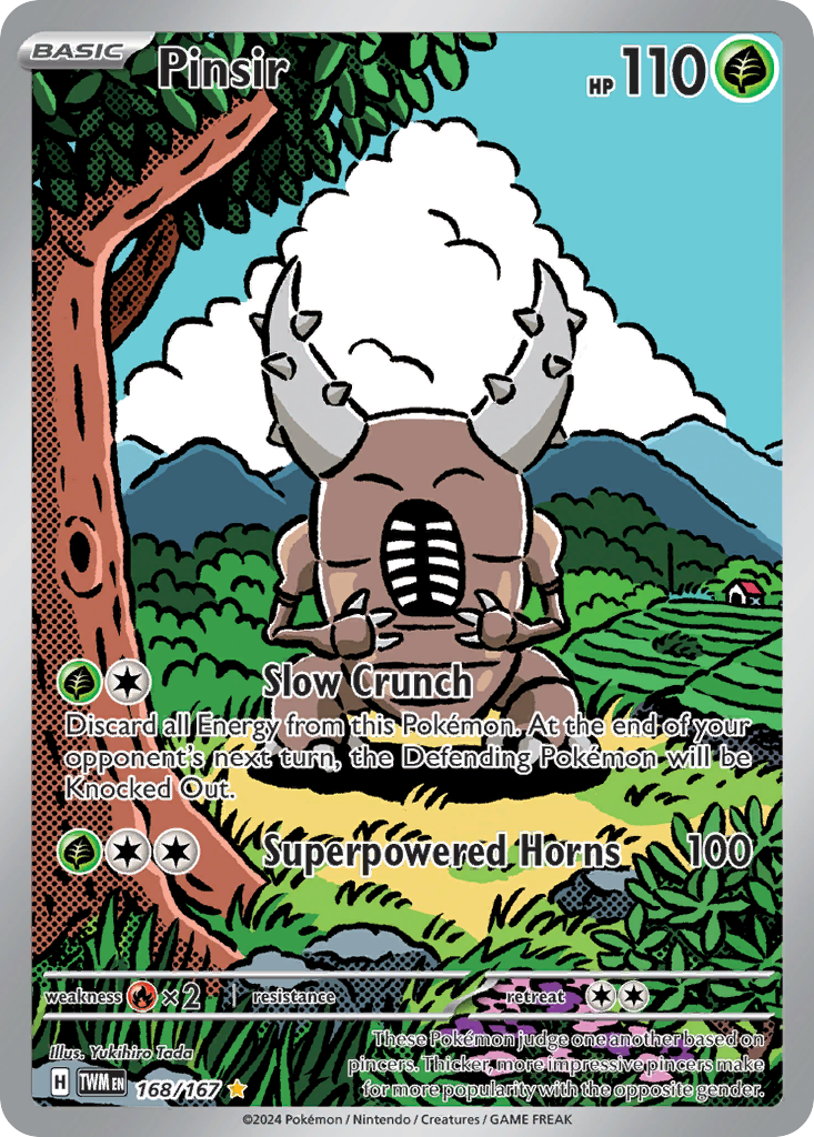 168/167 [TWM] Pinsir - Illustration Rare