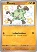 169/91 [SV4PT5] Mankey - Shiny Rare