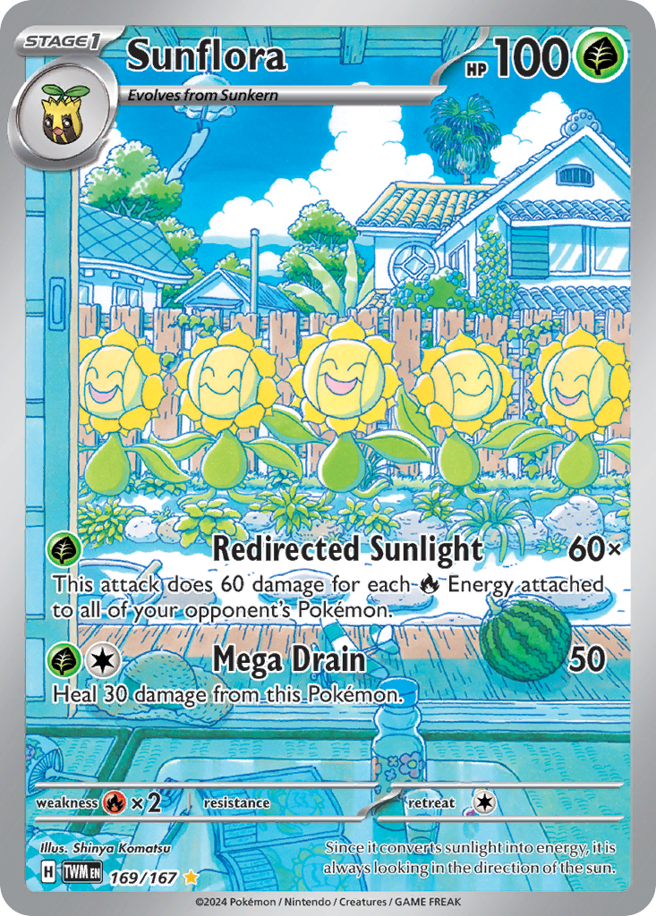 169/167 [TWM] Sunflora - Illustration Rare