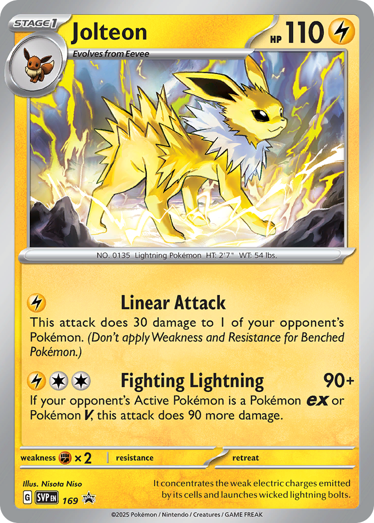 169/215 [SVP] Jolteon - Promo