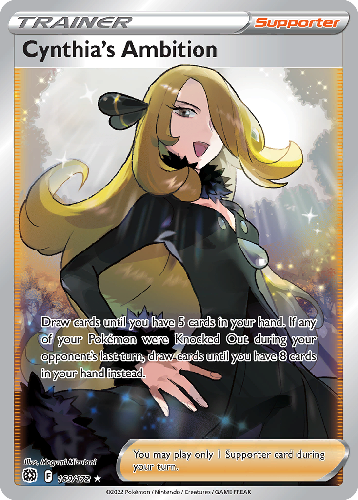 169/172 [BRS] Cynthia's Ambition - Rare Ultra