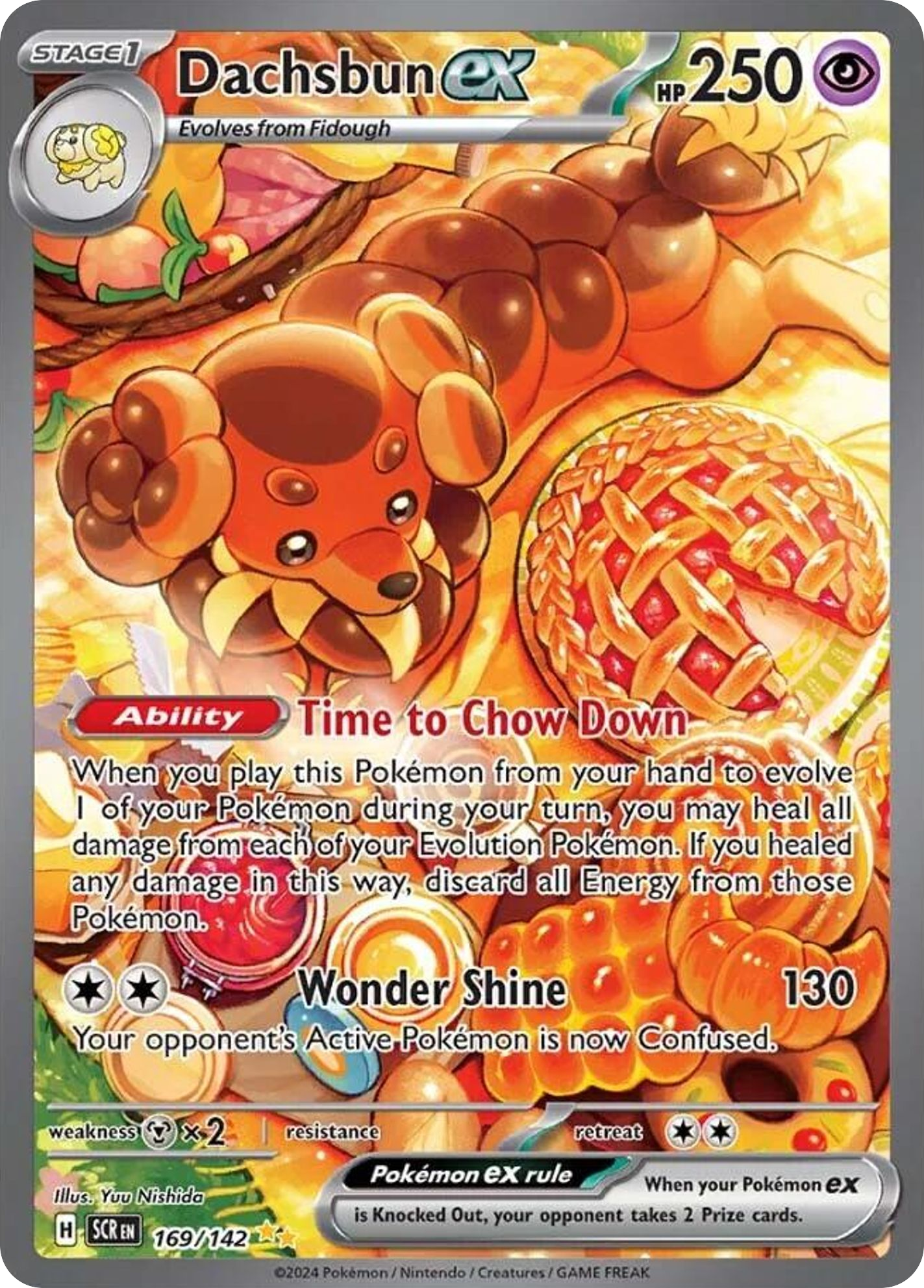 169/142 [SCR] Dachsbun ex - Special Illustration Rare