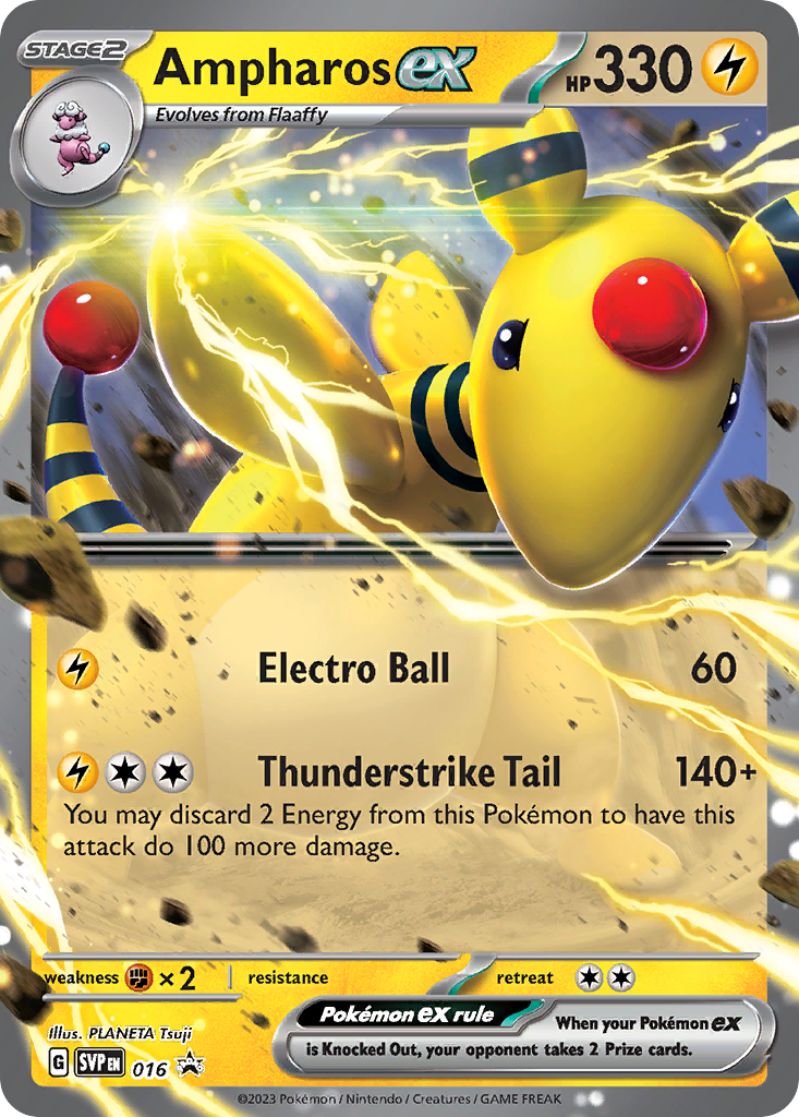16/215 [PR-SV] Ampharos ex - Promo