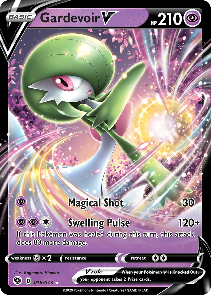16/73 [CPA] Gardevoir V - Rare Holo V