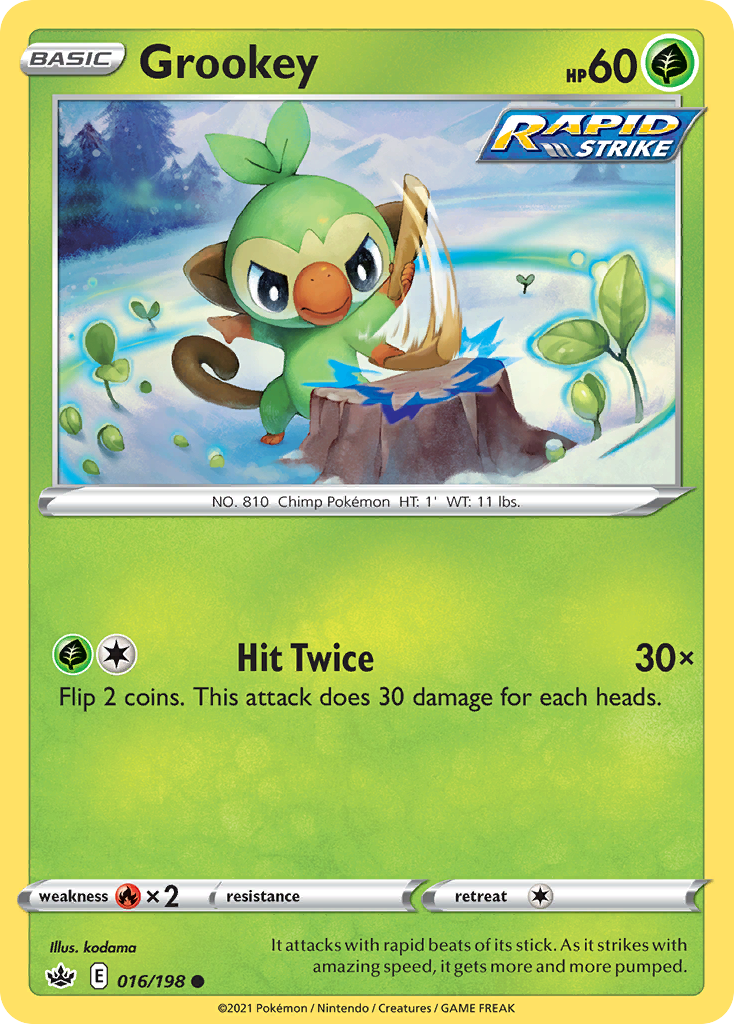 16/198 [CRE] Grookey - Common