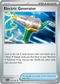 170/198 [SV1] Electric Generator - Uncommon