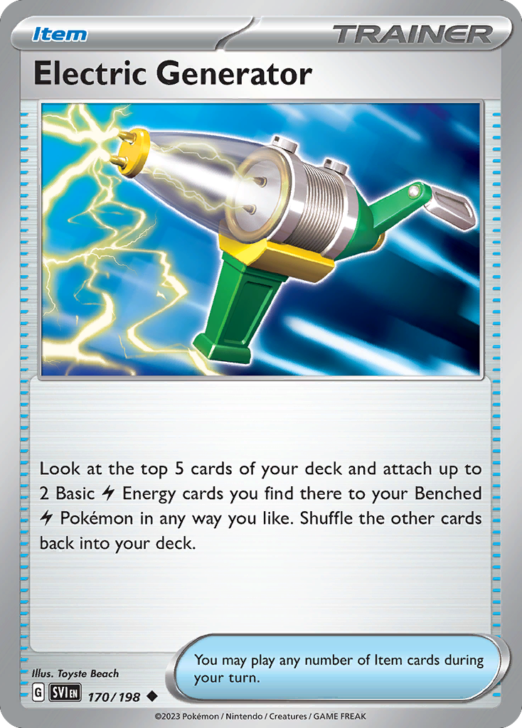 170/198 [SV1] Electric Generator - Uncommon