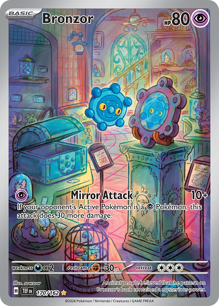 170/162 [TEF] Bronzor - Illustration Rare