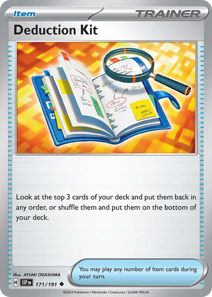 171/191 [SSP] Deduction Kit - Uncommon