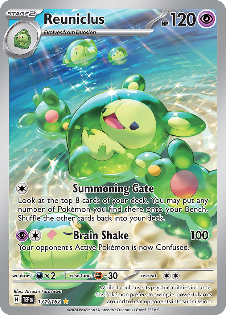 171/162 [TEF] Reuniclus - Illustration Rare