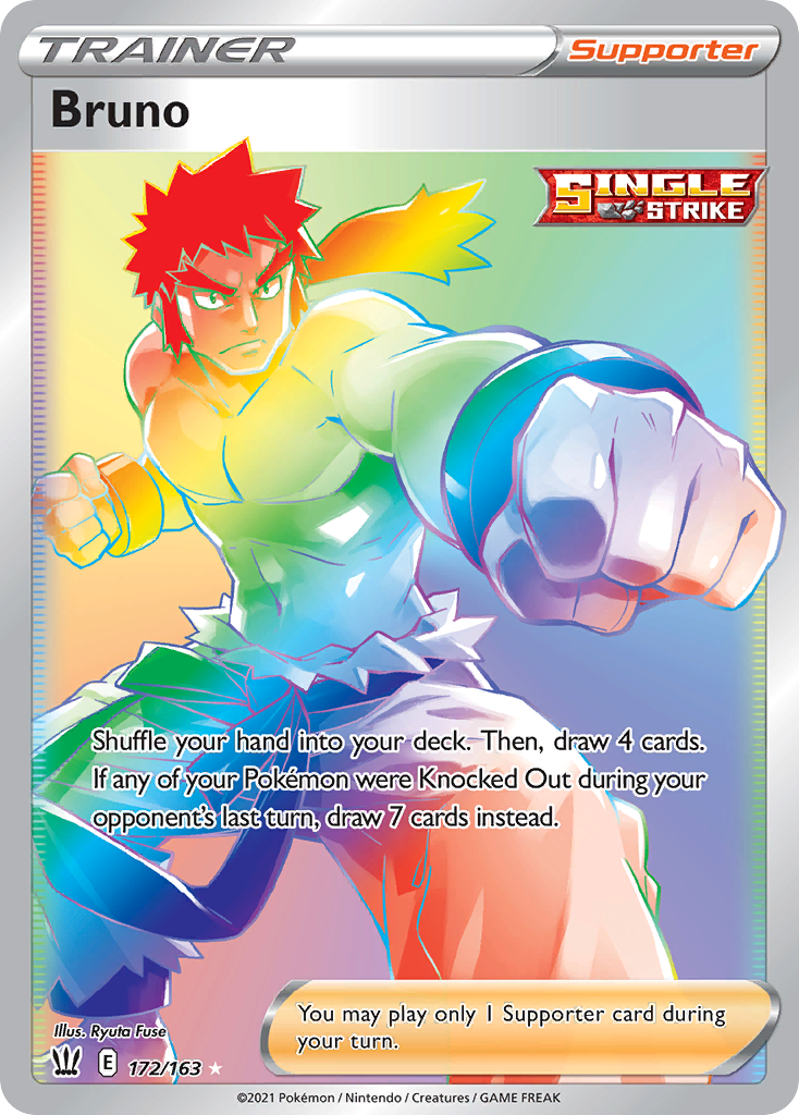 172/163 [BST] Bruno - Rare Rainbow