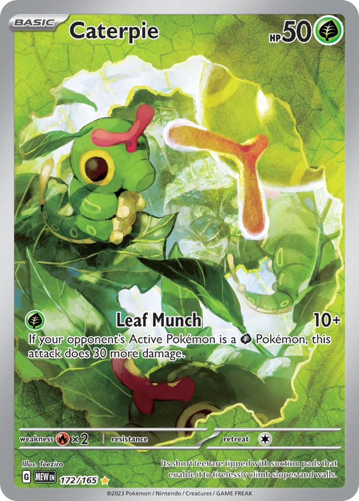 172/165 [SV3PT5] Caterpie - Illustration Rare