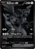 172/86 [BLK] Zekrom ex - Black White Rare