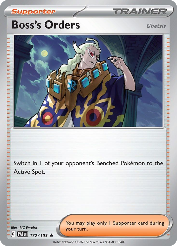 172/193 [SV2] Boss's Orders (Ghetsis) - Rare