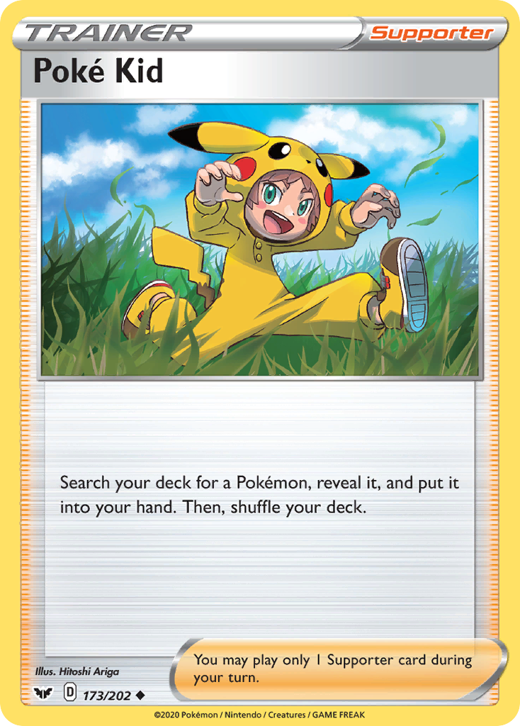 173/202 [SSH] Poké Kid - Uncommon