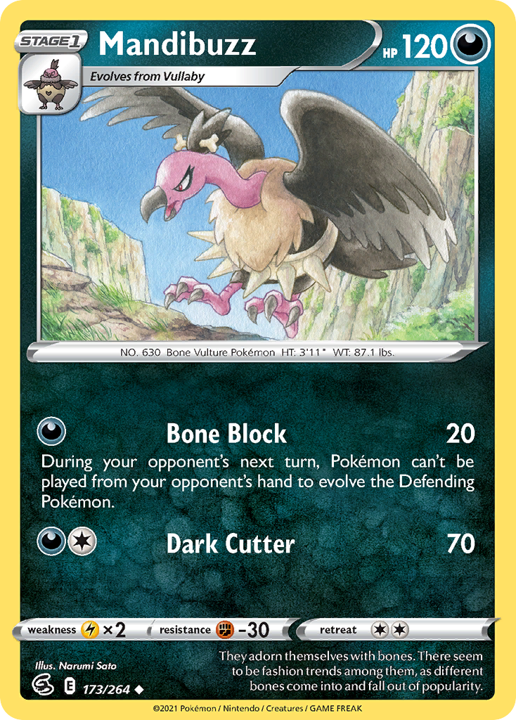 173/264 [FST] Mandibuzz - Uncommon