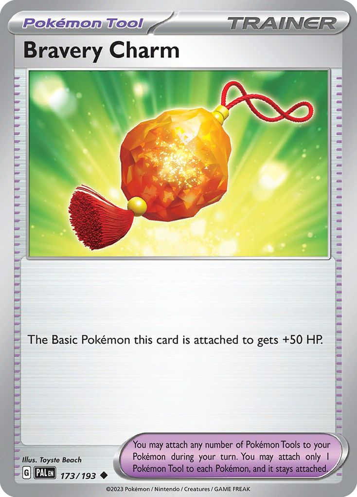 173/193 [SV2] Bravery Charm - Uncommon