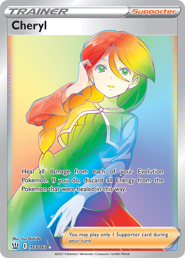 173/163 [BST] Cheryl - Rare Rainbow