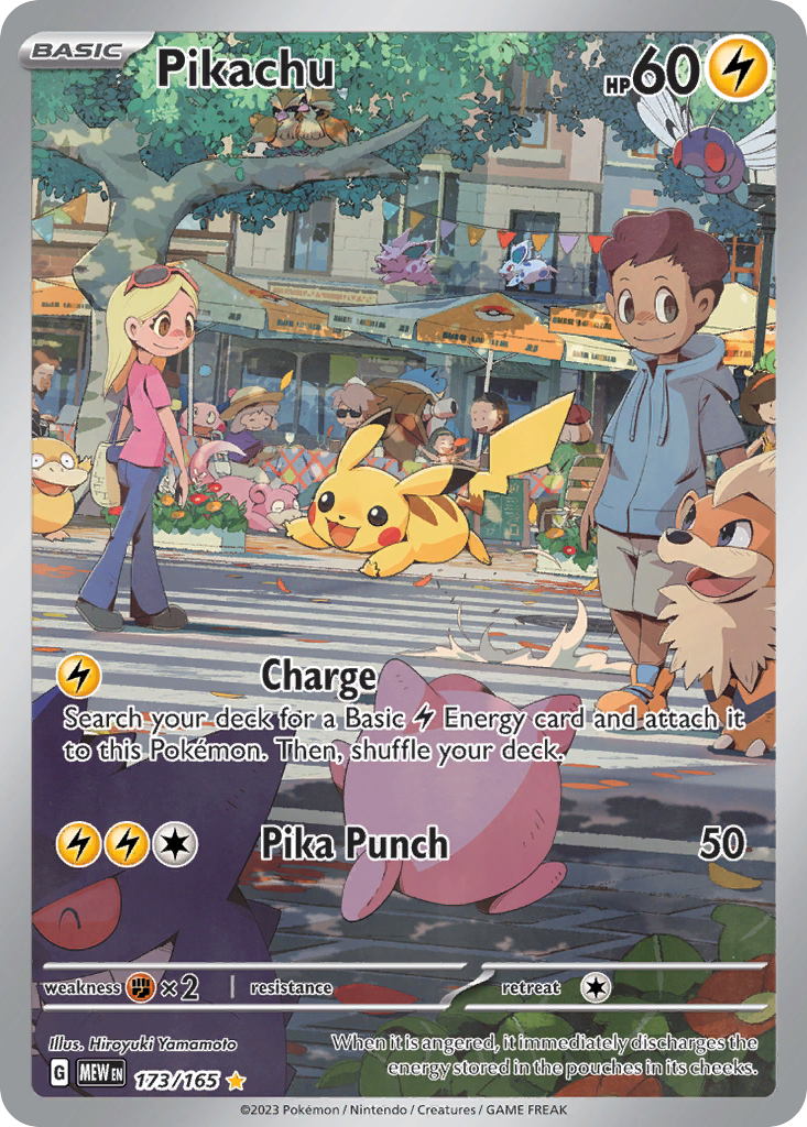 173/165 [SV3PT5] Pikachu - Illustration Rare