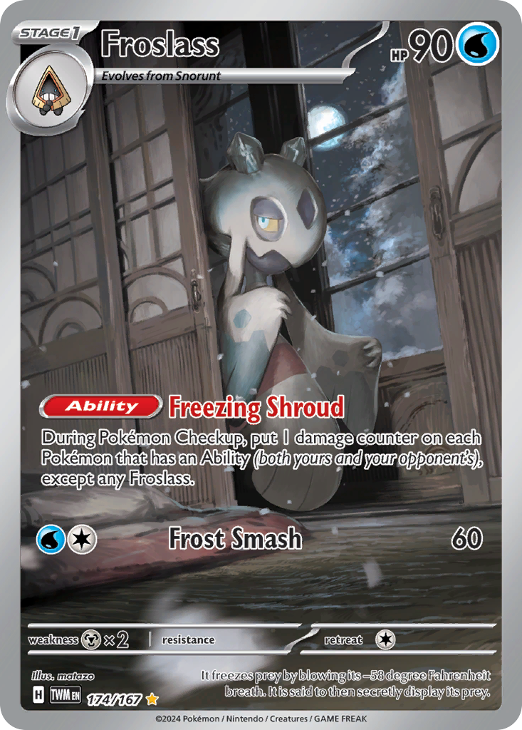 174/167 [TWM] Froslass - Illustration Rare